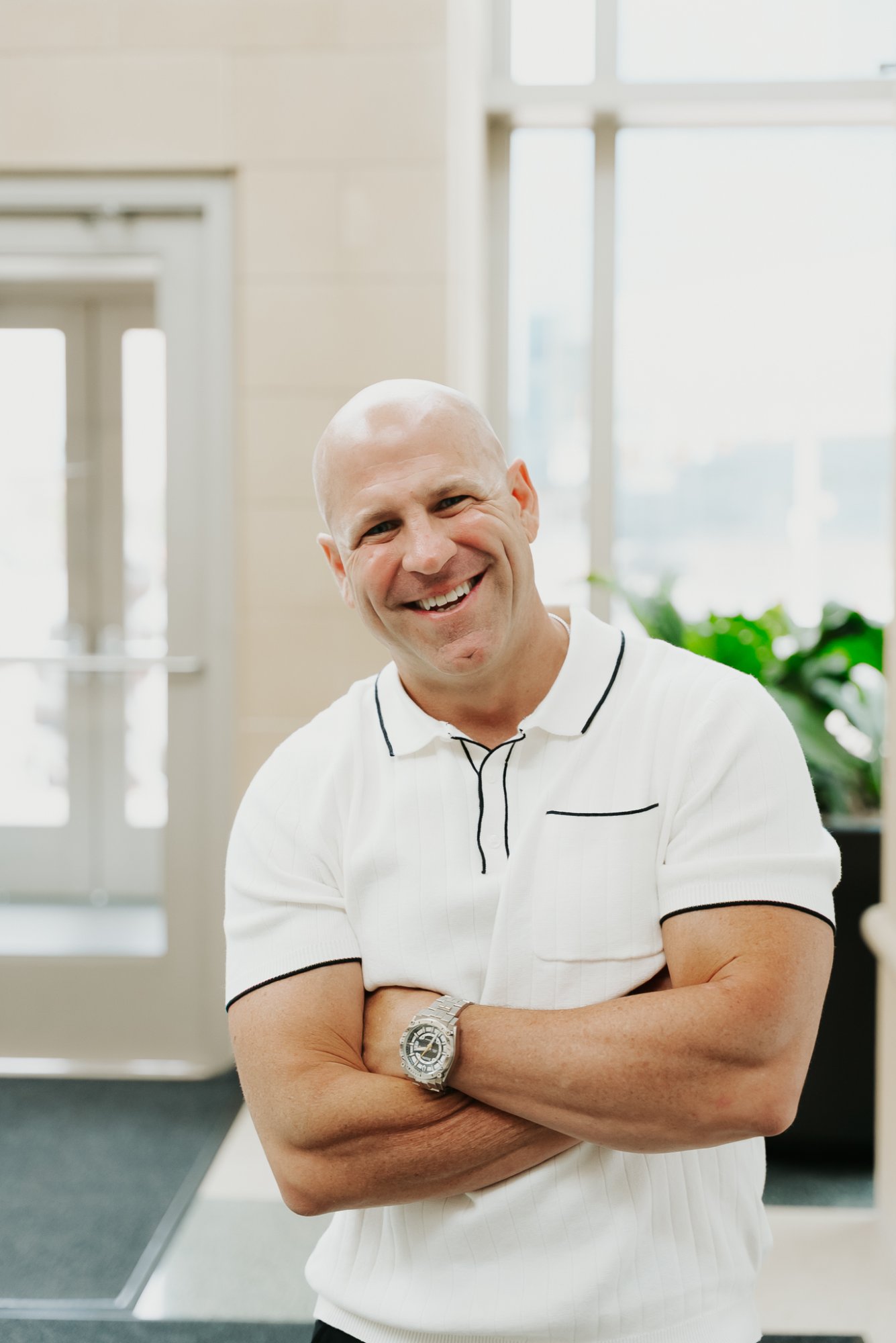 David Atkins Speaker Headshot Arms Crossed